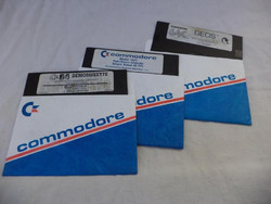 3db Commodore 64 gyári lemez, GEOS (1230)