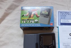 Casio TV-770 retro mini TV, dobozos (1280)