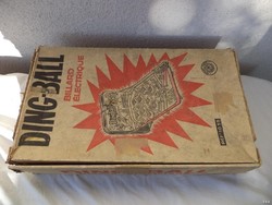 Dingball retro flipper, dobozos Lemezárugyár (1304)