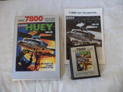 Super Huey - Atari 7800 játék, dobozos (1817)
