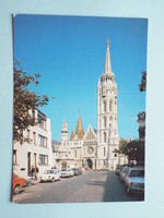 Képeslap (60) - Budapest - Mátyás-templom 1970-es évek - (Foto: Tulok Ferenc)