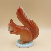 Kőbányai/ Drasche/ Hollóházi porcelán Mókus figura
