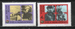 Magyar Postatiszta 4787 MBK 3497-3498  Kat. ár 200 Ft.     .