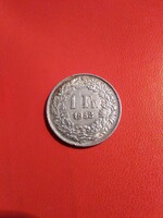 1952. Ezüst 1 Frank. UNC!