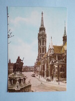 Képeslap (60) - Budapest - Mátyás-templom 1960-as évek - (Foto: Bakonyi Béla)