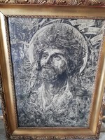 SZENNIK GYÖRGY BÉKÉT A FÖLDNEK RÉZKARC