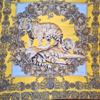 Olasz selyem kendő ' Italian style' tigris minta