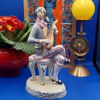 Veress Miklós Hollóházi Lantos fiú figura