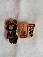 OLIMPIAI JELVÉNY 2 DB MOSZKVA 1980
