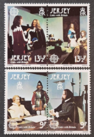 1980. JERSEY - EURÓPA bélyegsor - postatiszta  1,5 €   (V-131.)