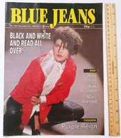 Blue Jeans 1985/11/23 Marc Almond poszter Holly Johnson Kirk Brandon Belouis Some