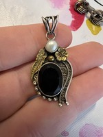 Navajo ezüst medál vintage