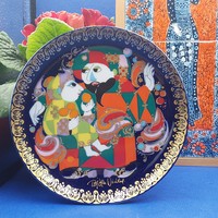 Bjorn Wiinblad Rosenthal  Aladin porcelán falidísz