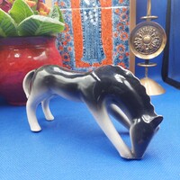 Retro porcelán ló figura