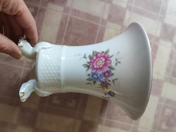 Hollóházi porcelán váza