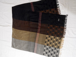 Kockás női kendő, stóla