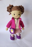 Berta  amigurumi horgolt baba