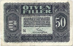 50 fillér 1920 1.