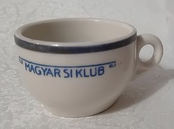 Drasche kávés mokkás csésze MAGYAR SÍ KLUB 1936-