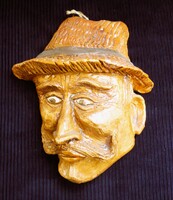 Korond Szász Erzsébet Fali Dombormű Relief Népi Kerámia