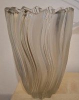 Barolac Csehszlovák art deco üvegváza