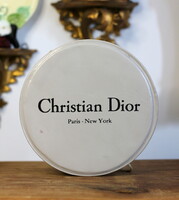 AJÁNLATÁT VÁROM! Vintage gyűjtői darab! Eredeti Christian Dior finom műbőr doboz, paróka doboz