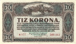 10 korona 1920