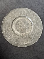 Domborműves ónlemez, Eberhard von Württemberg, Calw, 17. század