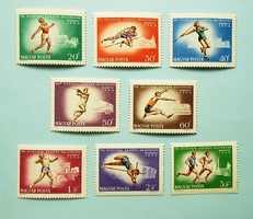 (Z) 1966. Atlétikai Európa-bajnokság I. sor** - (Kat.: 300.-)
