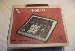 Texas Instrument TI-5100 számolóégép doboza (2340)