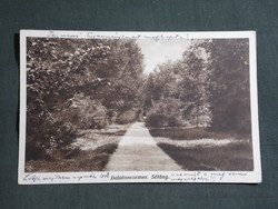 Képeslap,Balatonszemes,sétány látkép,részlet,Karinger Bp. kiadás ,1930-