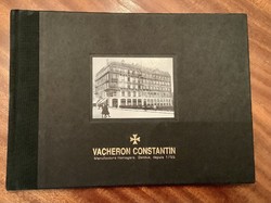 Óragyűjtők! VACHERON CONSTANTIN - a svájci luxusóra-gyártó cég díszes albuma