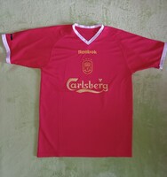 S-es vintage Reebok Liverpool FC (2001/03) Európai Kupa hazai mez