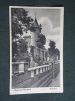 Képeslap,Balatonszemes,Bagolyvár látkép,részlet,Monostory Bp. kiadás ,1930-