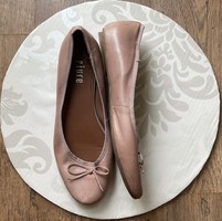 Bőr balerina cipő 40