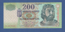 200 Forint 2002 FA Ritka