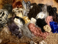 Fotózásra szilveszterre farsangra  buli  paróka csomag