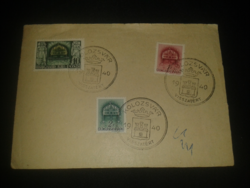 1940. Emléklap/emlékbélyegzés ( Kolozsvár visszatért )