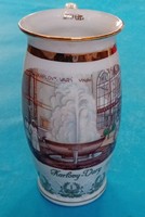 Porcelán fürdőpohár , Karlovy Vary - Karlsbad