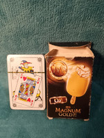 Régi bontatlan Magnum Gold kártyapakli francia kártya