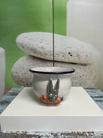 Antik Festett - Mázas Kerámia Bili vagy Ágytál A130