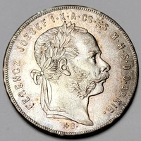 Ferenc József ezüst 1 Forint 1879 KB