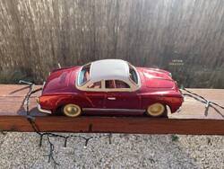 Karman Gia lemezjáték retro mini autó - 25 cm, jó állapotban, régi, retró gyűjtői darab