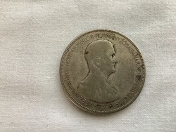 Horthy - 5 pengő Ezüstérme 1930 .