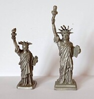 2 db amerikai ón Szabadságszobor figura szobor New York USA