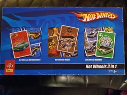 Hot Wheels 3 ín 1 (3 pakli autóskártya)