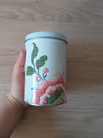 Jó állapotú konyhai pléh tároló doboz (IKEA)