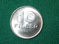 10 Fillér 1989 ! Nem Volt Forgalomban ! Verdefényes !