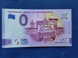 NÉMETORSZÁG 0 EURO 2023 NDK MÚZEUM BERLIN FAL! TRABANT! UNC! RITKA EMLÉKPÉNZ!
