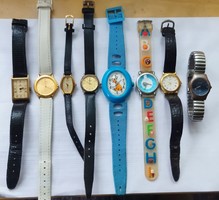 Seiko,Roamer,Samsung,Oro stb. 8 db női kvarc óra